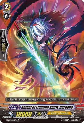 Knight of Fighting Spirit, Dordona