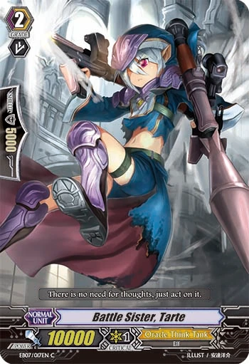 Battle Sister, Tarte