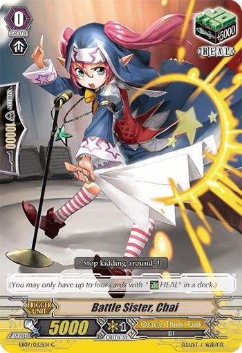 Battle Sister, Chai