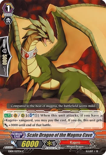 Scale Dragon of the Magma Cave