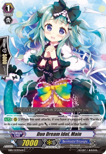 Duo Dream Idol, Main