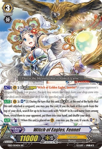 Witch of Eagles, Fennel