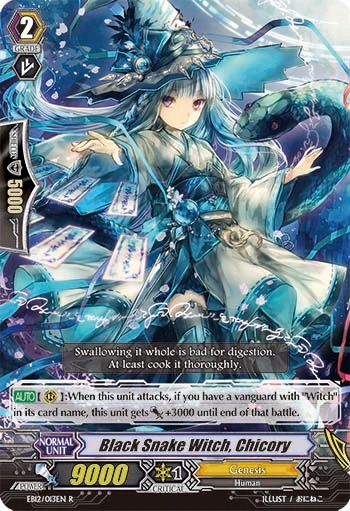 Black Snake Witch, Chicory