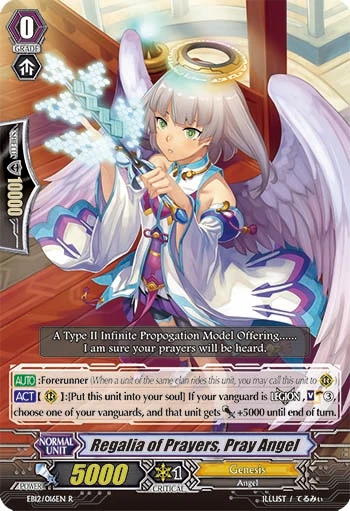 Regalia of Prayers, Pray Angel