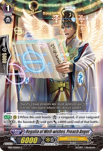 Regalia of Well-wishes, Preach Angel