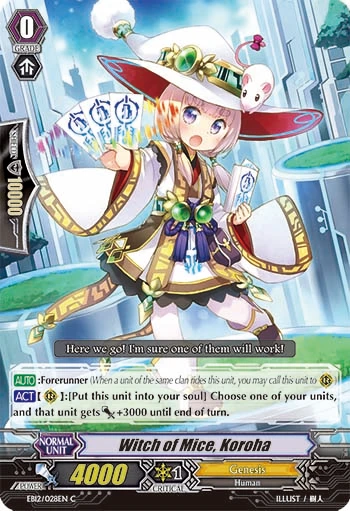 Witch of Mice, Koroha