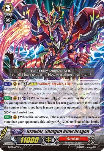 Brawler, Shotgun Blow Dragon