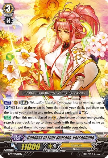 Goddess of Four Seasons, Persephone