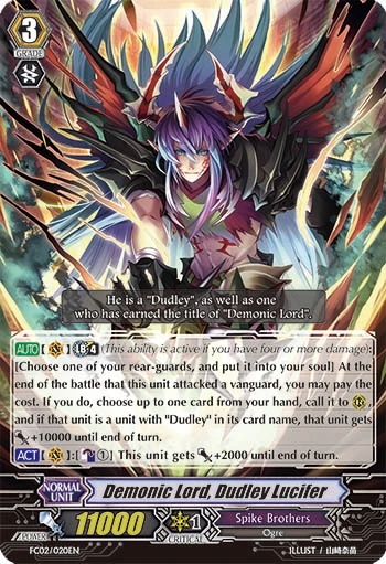 Demonic Lord, Dudley Lucifer