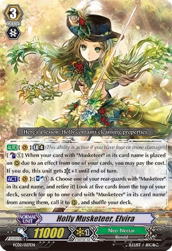 Holly Musketeer, Elvira