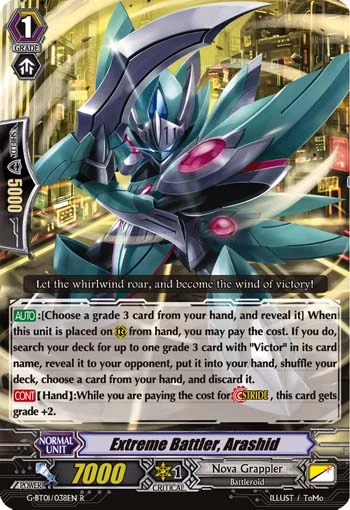 Extreme Battler, Arashid