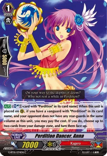 Perdition Dancer, Anna