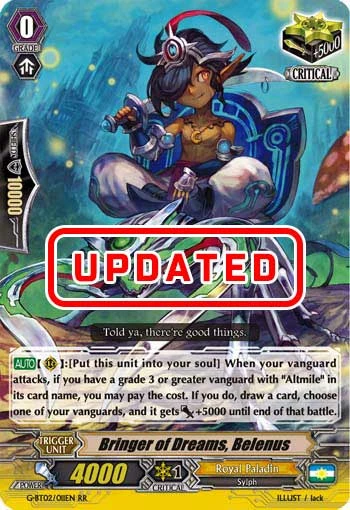 Bringer of Dreams, Belenus