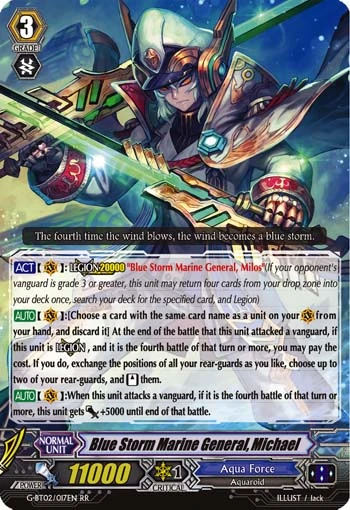 Blue Storm Marine General, Michael
