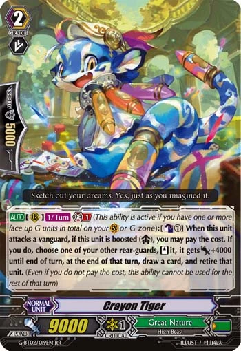 Crayon Tiger