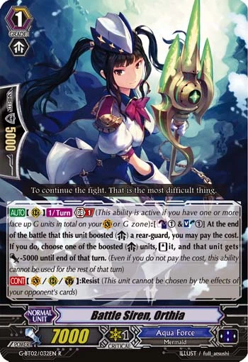 Battle Siren, Orthia