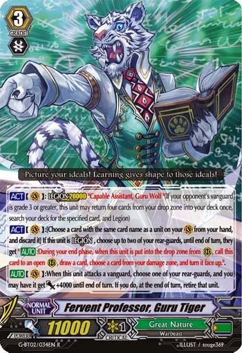 Fervent Professor, Guru Tiger