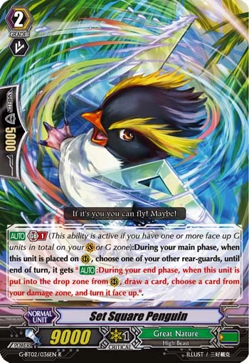 Set Square Penguin