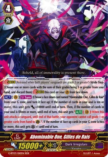 Abominable One, Gilles de Rais