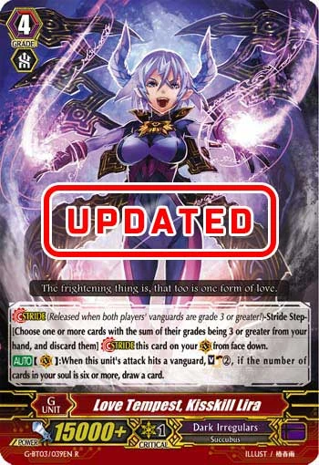 Love Tempest, Kisskill Lira