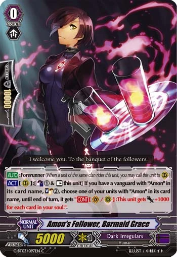 Amon's Follower, Barmaid Grace