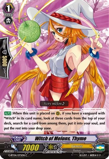 Witch of Melons, Thyme
