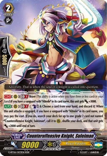 Counteroffensive Knight, Suleiman