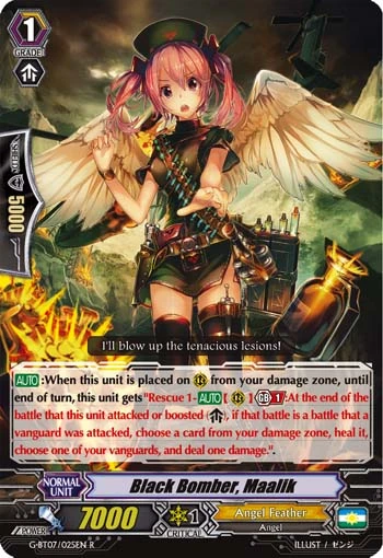 Black Bomber, Maalik