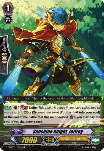 Sunshine Knight, Jeffrey