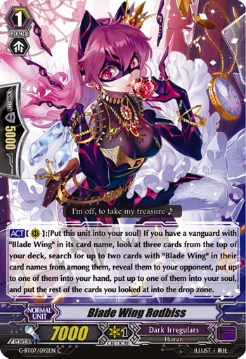 Blade Wing Rodbiss