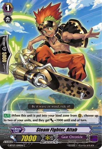 Steam Fighter, Attab