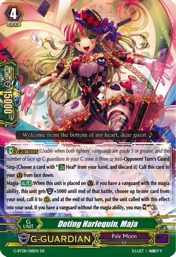 Doting Harlequin, Maja