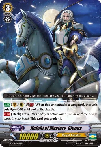 Knight of Mastery, Glenus