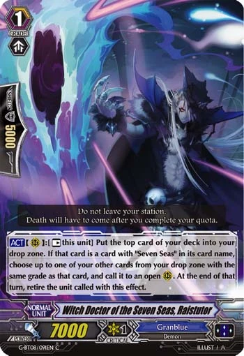 Witch Doctor of the Seven Seas, Raistutor