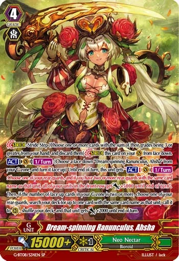 Dream-spinning Ranunculus, Ahsha