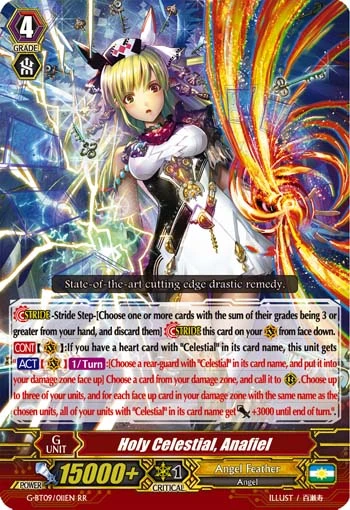 Holy Celestial, Anafiel