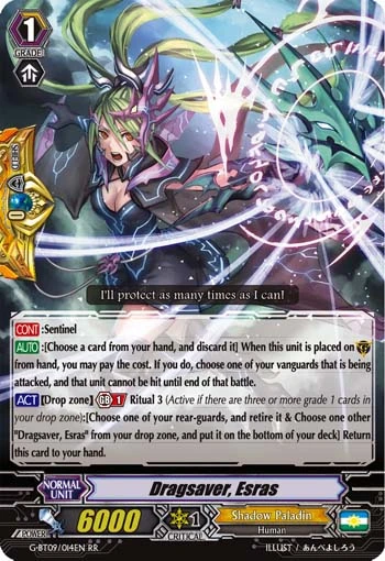 Dragsaver, Esras
