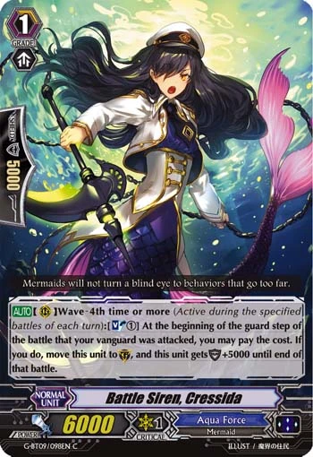 Battle Siren, Cressida