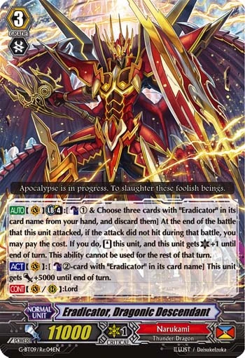Eradicator, Dragonic Descendant