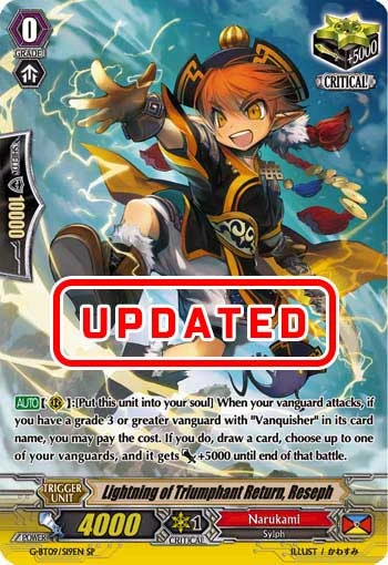 Lightning of Triumphant Return, Reseph