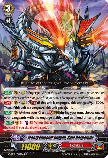 Frenzy Emperor Dragon, Gaia Desperado
