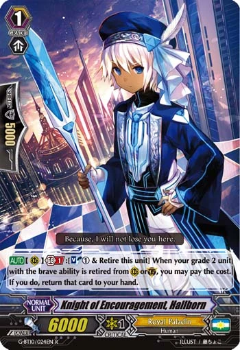 Knight of Encouragement, Hallborn
