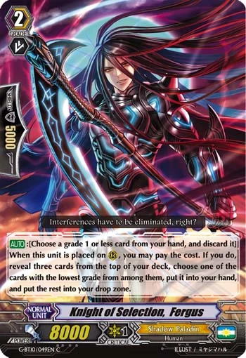 Knight of Selection, Fergus