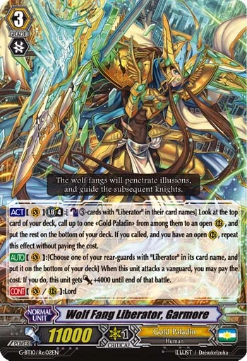Wolf Fang Liberator, Garmore