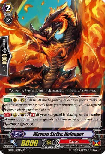 Wyvern Strike, Heineger
