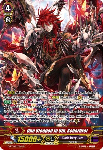 One Steeped in Sin, Scharhrot