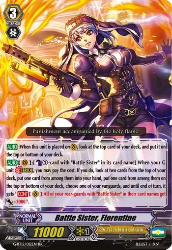 Battle Sister, Florentine