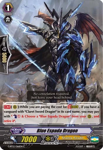 Blue Espada Dragon