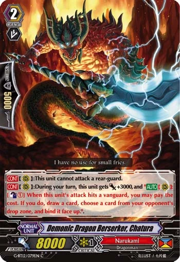 Demonic Dragon Berserker, Chatura