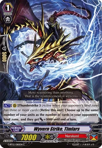 Wyvern Strike, Timlars